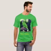 Personalisierter Graukopf-Conure-Papagei T-Shirt (Vorne ganz)