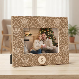 Personalisierter gravierter Valentinsphoto-Rahmen Geätzte Rahmen
