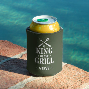 Personalisierter Grillkönig Dosenkühler