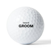 Personalisierter Groom Golfball | Benutzerdefinier