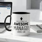 Personalisierter großartiger Manager Tasse