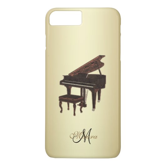 Personalisierter großartiges Klavier-Musik iPhone Case-Mate iPhone Hülle (Rückseite)
