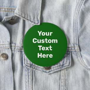 Personalisierter großer Ansteckbutton Button