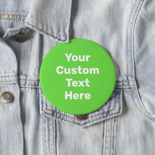 Personalisierter großer Anstecker Button (Beispiel)