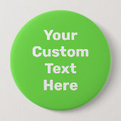 Personalisierter großer Anstecker Button (Vorderseite)