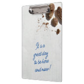 Personalisierter großer Tag Inspiration Klemmbrett (Links)