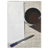 Personalisierter großer Tag Inspiration Klemmbrett (Rückseite)