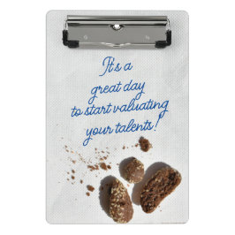 Personalisierter großer Tag Inspirierend Mini Klemmbrett