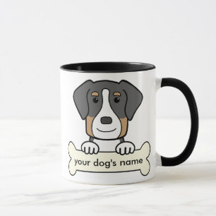 Personalisierter größerer Schweizer Gebirgshund Tasse