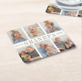 Personalisierter Großpapier-Untersetzer Rechteckiger Pappuntersetzer (angewinkelt)