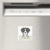 Personalisierter Großschweizer Hund Magnet (In Situ (Geschirrspüler))