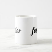 Personalisierter Gründer des beruflichen Chefs Kaffeetasse (Mittel)