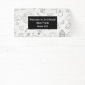Personalisierter Grundschullehrer Banner (InSitu)