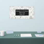 Personalisierter Grundschullehrer Banner (Messe)