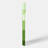 Personalisierter grüner Ombre-Farbblock Case-Mate iPhone Hülle (Rückseite / Rechts)