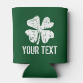 Personalisierter grüner St. Patricks Day kann kühl Dosenkühler (Rückseite)