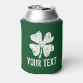 Personalisierter grüner St. Patricks Day kann kühl Dosenkühler (Kanne Rückseite)