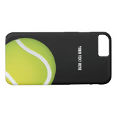 Personalisierter grüner Tennis-Ball Case-Mate iPhone Hülle (Rückseite (Horizontal))