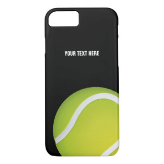 Personalisierter grüner Tennis-Ball iPhone 8/7 Hülle
