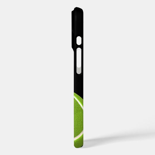 Personalisierter Grüner Tennisball Case-Mate iPhone Hülle (Rückseite / Links)