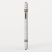 Personalisierter grüner und weißer Basketball Case-Mate iPhone Hülle (Hinten/Rechts)