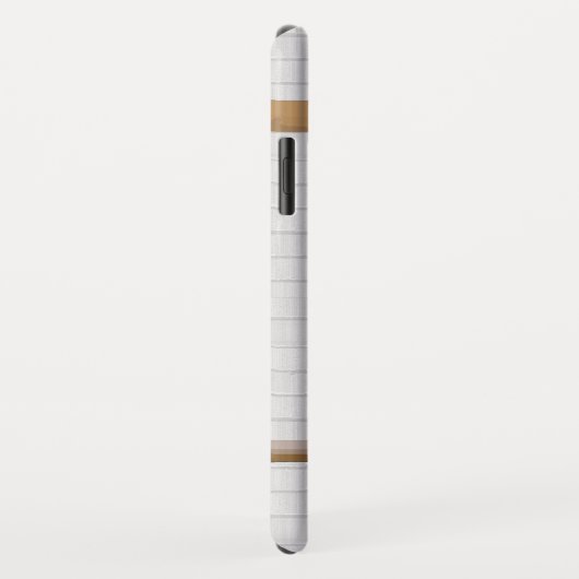 Personalisierter grüner und weißer Basketball Case-Mate iPhone Hülle (Hinten/Rechts)