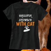 Personalisierter Gummi mit KatzenHalloween T-Shirt