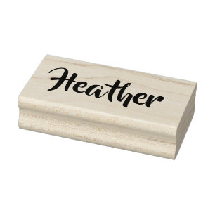 Personalisierter Gummi-Namensstempel Gummistempel