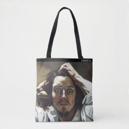 Personalisierter Gustave Courbet Verzweifelter Man Tasche
