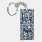 PERSONALISIERTER GYMNASTICS Acrylstoff-Schlüsselan Schlüsselanhänger (Vorderseite links)