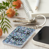 PERSONALISIERTER GYMNASTICS Acrylstoff-Schlüsselan Schlüsselanhänger (Vorderseite rechts)