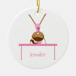 Personalisierter GymnastikSchwebebalken scherzt Keramikornament