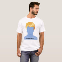 Personalisierter Haar-T - Shirt Präsidenten-Donald