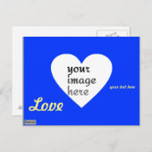 Personalisierter Häftling Postkarte (Vorne/Hinten)