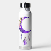 Personalisierter Halbmond im Boho-Stil Trinkflasche (Links)