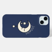 Personalisierter Halbmond mit Star Case-Mate iPhone Hülle (Rückseite (Horizontal))
