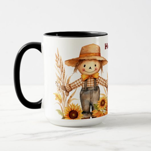 Personalisierter Hallo Fall Ya’All Coffee Cup, Fal Tasse (Links)