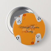 Personalisierter Halloween-Buchclub Button (Vorne & Hinten)