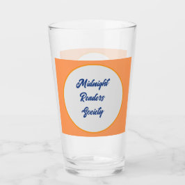 Personalisierter Halloween-Buchclub  Glas
