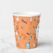 Personalisierter Halloween-Buchclub Pappbecher (Rechts)