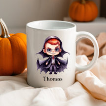Personalisierter Halloween Dracula-Individuelle Na