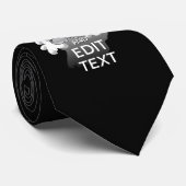 Personalisierter Halloween-Geist Behalte Text beru Krawatte (Gerollt)