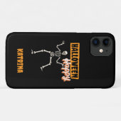Personalisierter Halloween-Happy-Fall Case-Mate iPhone Hülle (Rückseite (Horizontal))
