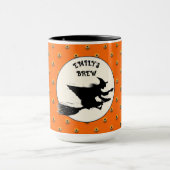 Personalisierter Halloween-Hexenbecher Tasse (Zentrum)