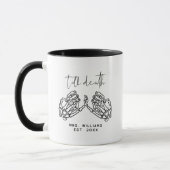 Personalisierter Halloween-Hochzeitskaffee bis zum Tasse (Links)