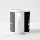 Personalisierter Halloween-Kaffeebecher Jumbo-Tasse (Rückseite)