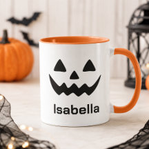 Personalisierter Halloween-Kürbiskopf