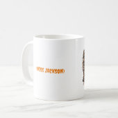 Personalisierter Halloween-Lehrer "Read More Books Kaffeetasse (Vorderseite Links)