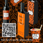 Personalisierter Halloween-Maistrick oder -Treff Mittlere Geschenktüte