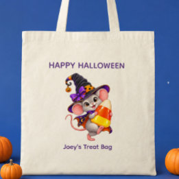 Personalisierter Halloween-Maus-Tüte mit Candy Cor Tragetasche